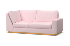 Harper Right Arm Corner Apt Size Sofa :: Leg Finish: Natural / Configuration: RAF - Chaise on the Right