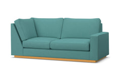 Harper Right Arm Corner Apt Size Sofa :: Leg Finish: Natural / Configuration: RAF - Chaise on the Right