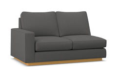 Harper Left Arm Loveseat :: Leg Finish: Natural / Configuration: LAF - Chaise on the Left