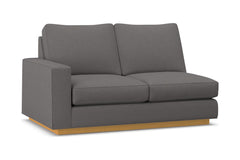 Harper Left Arm Loveseat :: Leg Finish: Natural / Configuration: LAF - Chaise on the Left