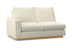 Harper Left Arm Loveseat :: Leg Finish: Natural / Configuration: LAF - Chaise on the Left