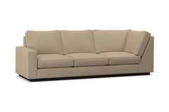 Harper Left Arm Corner Sofa :: Leg Finish: Espresso / Configuration: LAF - Chaise on the Left