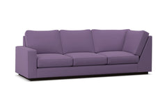 Harper Left Arm Corner Sofa :: Leg Finish: Espresso / Configuration: LAF - Chaise on the Left