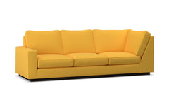 Harper Left Arm Corner Sofa :: Leg Finish: Espresso / Configuration: LAF - Chaise on the Left
