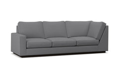 Harper Left Arm Corner Sofa :: Leg Finish: Espresso / Configuration: LAF - Chaise on the Left