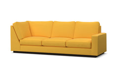 Harper Right Arm Corner Sofa :: Leg Finish: Espresso / Configuration: RAF - Chaise on the Right