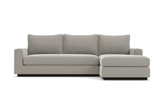 Harper Reversible Chaise Sleeper Sofa :: Leg Finish: Espresso / Sleeper Option: Memory Foam Mattress