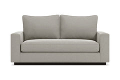Harper Twin Size Sleeper Sofa :: Leg Finish: Espresso / Sleeper Option: Deluxe Innerspring Mattress