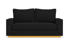 Harper Apartment Size Sofa :: Leg Finish: Natural / Size: Apartment Size - 74&quot;w
