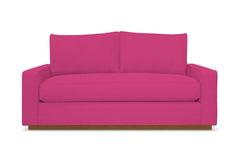Harper Apartment Size Sofa :: Leg Finish: Pecan / Size: Apartment Size - 74&quot;w