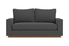 Harper Apartment Size Sofa :: Leg Finish: Pecan / Size: Apartment Size - 74&quot;w