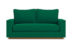 Harper Apartment Size Sofa :: Leg Finish: Pecan / Size: Apartment Size - 74&quot;w