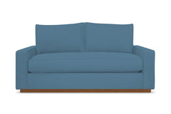 Harper Apartment Size Sofa :: Leg Finish: Pecan / Size: Apartment Size - 74&quot;w