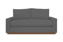 Harper Apartment Size Sofa :: Leg Finish: Pecan / Size: Apartment Size - 74&quot;w