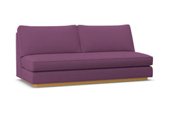 Harper Armless Sofa w/ Benchseat :: Leg Finish: Natural