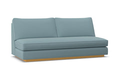 Harper Armless Sofa w/ Benchseat :: Leg Finish: Natural