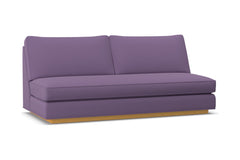 Harper Armless Sofa w/ Benchseat :: Leg Finish: Natural