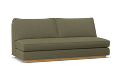 Harper Armless Sofa w/ Benchseat :: Leg Finish: Natural