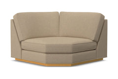 Harper Round Corner :: Leg Finish: Natural