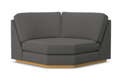 Harper Round Corner :: Leg Finish: Natural