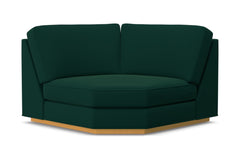 Harper Round Corner :: Leg Finish: Natural