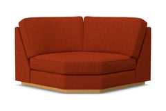 Harper Round Corner :: Leg Finish: Natural