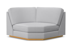 Harper Round Corner :: Leg Finish: Natural