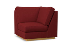 Harper Square Corner :: Leg Finish: Natural