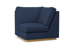 Harper Square Corner :: Leg Finish: Natural