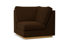 Harper Square Corner :: Leg Finish: Natural