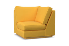 Harper Square Corner :: Leg Finish: Natural