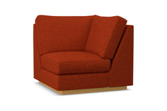 Harper Square Corner :: Leg Finish: Natural