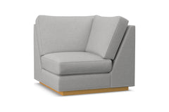 Harper Square Corner :: Leg Finish: Natural