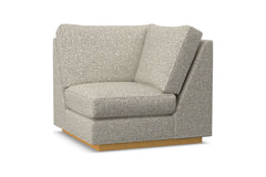 Harper Square Corner :: Leg Finish: Natural