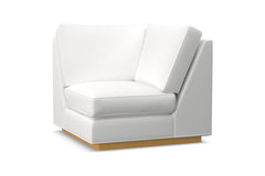 Harper Square Corner :: Leg Finish: Natural