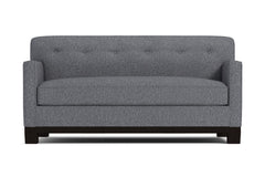 Harrison Ave Apartment Size Sleeper Sofa :: Leg Finish: Espresso / Sleeper Option: Deluxe Innerspring Mattress