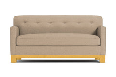 Harrison Ave Twin Size Sleeper Sofa :: Leg Finish: Natural / Sleeper Option: Memory Foam Mattress
