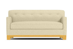 Harrison Ave Twin Size Sleeper Sofa :: Leg Finish: Natural / Sleeper Option: Memory Foam Mattress