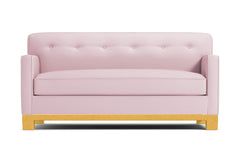 Harrison Ave Apartment Size Sleeper Sofa :: Leg Finish: Natural / Sleeper Option: Memory Foam Mattress