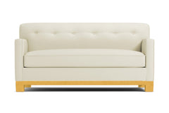 Harrison Ave Twin Size Sleeper Sofa :: Leg Finish: Natural / Sleeper Option: Memory Foam Mattress