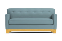 Harrison Ave Apartment Size Sleeper Sofa :: Leg Finish: Natural / Sleeper Option: Deluxe Innerspring Mattress
