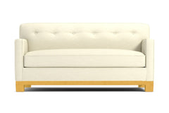Harrison Ave Apartment Size Sleeper Sofa :: Leg Finish: Natural / Sleeper Option: Deluxe Innerspring Mattress