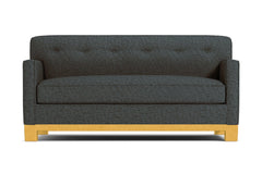 Harrison Ave Apartment Size Sleeper Sofa :: Leg Finish: Natural / Sleeper Option: Memory Foam Mattress