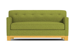 Harrison Ave Twin Size Sleeper Sofa :: Leg Finish: Natural / Sleeper Option: Deluxe Innerspring Mattress