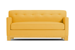 Harrison Ave Apartment Size Sleeper Sofa :: Leg Finish: Natural / Sleeper Option: Deluxe Innerspring Mattress