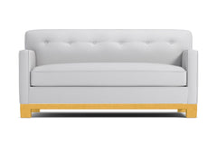 Harrison Ave Twin Size Sleeper Sofa :: Leg Finish: Natural / Sleeper Option: Deluxe Innerspring Mattress