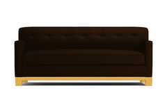 Harrison Ave Queen Size Sleeper Sofa :: Leg Finish: Natural / Sleeper Option: Deluxe Innerspring Mattress