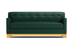 Harrison Ave Queen Size Sleeper Sofa :: Leg Finish: Natural / Sleeper Option: Deluxe Innerspring Mattress