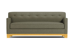 Harrison Ave Queen Size Sleeper Sofa :: Leg Finish: Natural / Sleeper Option: Deluxe Innerspring Mattress