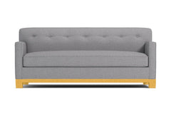 Harrison Ave Queen Size Sleeper Sofa :: Leg Finish: Natural / Sleeper Option: Deluxe Innerspring Mattress
